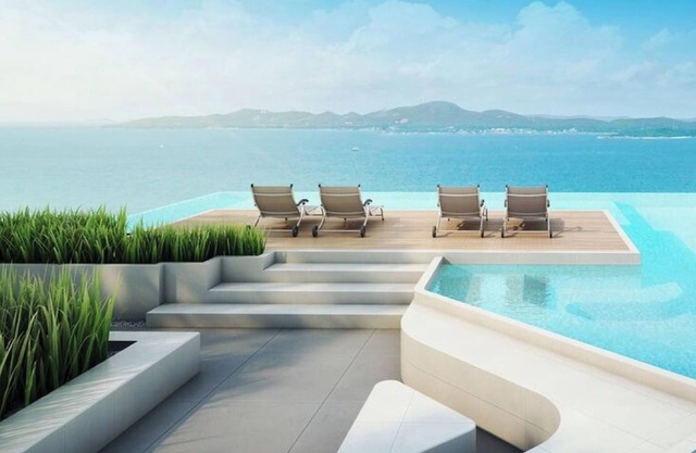 Vista impresionante, increíble habitación con vista al mar