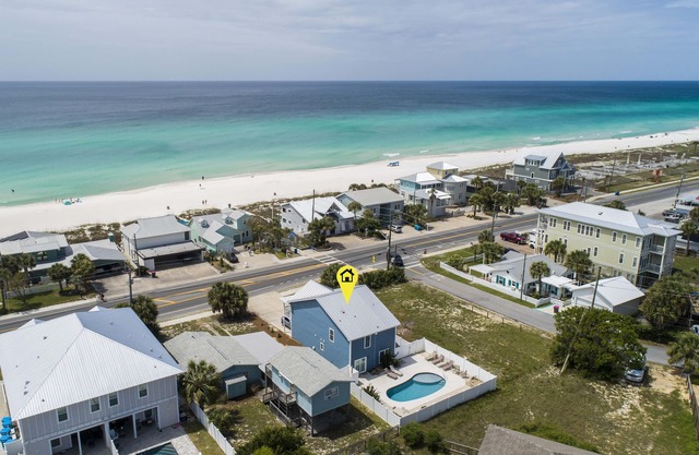Lujo Panama City Beach Casa de vacaciones w / piscina privada! ~ A pocos pasos de la playa!