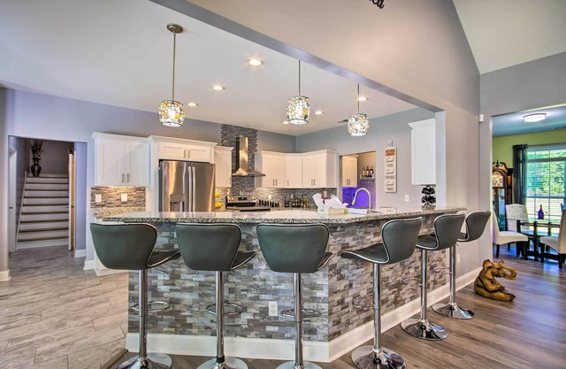 Bright Hopkins Home w/ Game Room & Fire Pit!