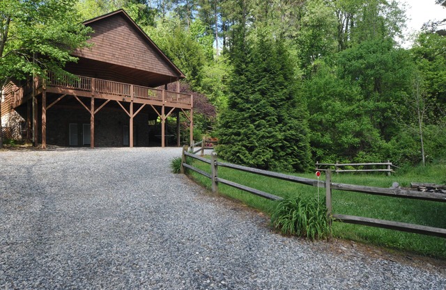 Buckeye cabina, situada en Weaverville, Carolina del Norte