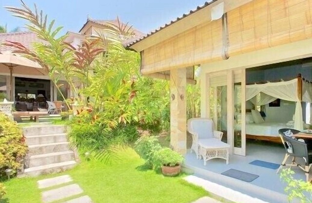 Bungalow Jepun en los arrozales de Ubud