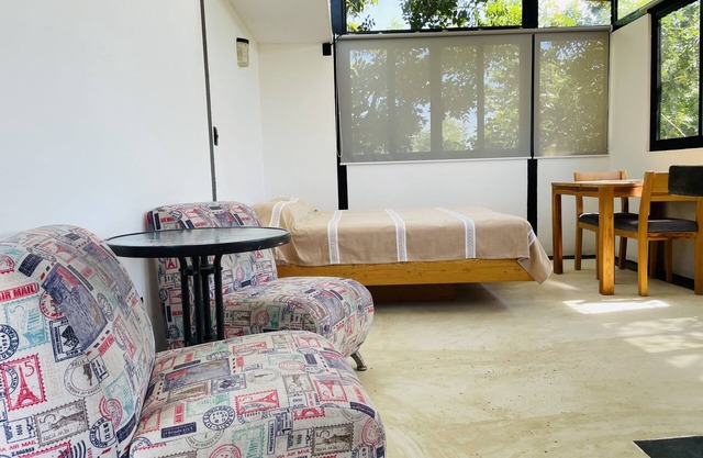 Bungalow con vista parcial al mar a 5 minutos de la playa
