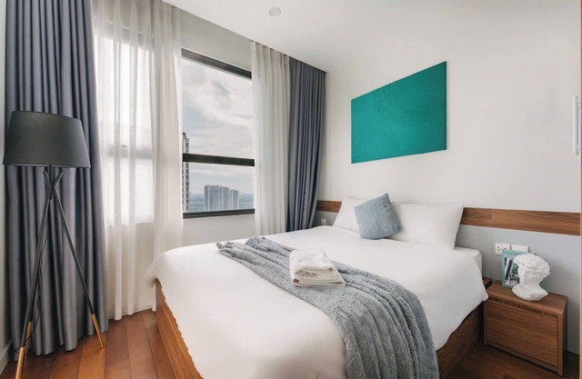 căn hộ 2 phòng ngủ phong cách sang chảnh tại vinhomes dcappital