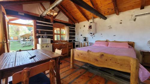 cabaña de sierras