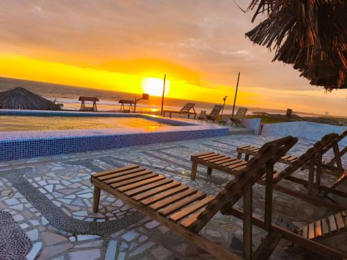Cabañas en Playas Villamil, Bungalows!