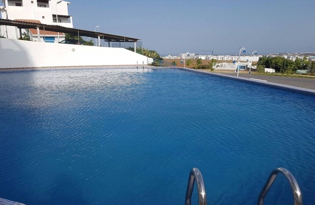 Cabo negro studio hermosa terraza con vista al mar y piscina