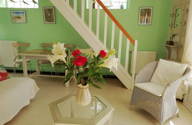 Casa confortable a 100 metros del mar Plage Fort Mahon. Aprobados 3 llaves