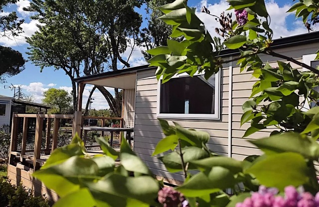 Camping l'Olivier *** - Mobil-Homes Prestige 2 bedrooms 4 people