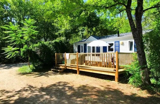 Camping La Paille Basse ***** - Casa móvil Habitaciones 6 Lounge 4 Más Popular