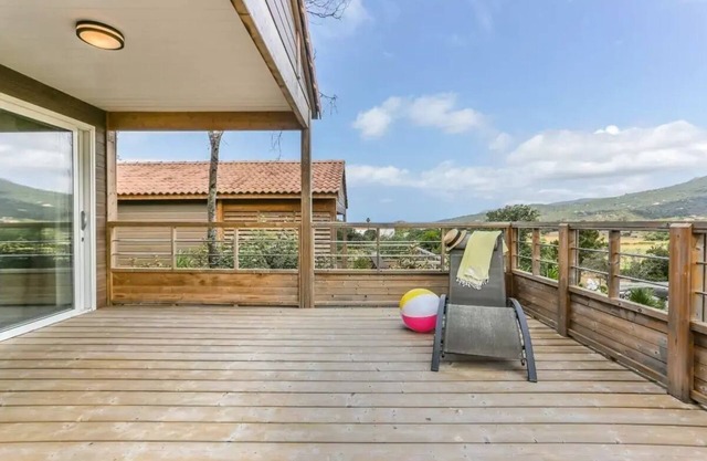 Camping maeva Escapades Colomba **** - Prestige Chalet Sea View 4 Rooms 6 People Air Conditioned + TV