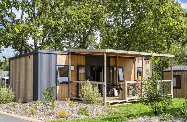 Camping maeva Respire Le Village Perrosien **** - Comfort Mobile Home 4 Rooms 6 People Air Conditioned + TV