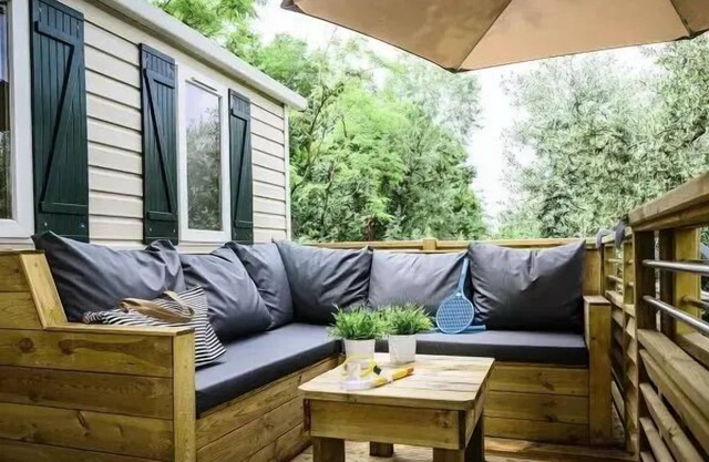 Campsite Eurocamp Village de la Guyonnière ***** - Mobile home Premium 4 rooms 6 people air-conditioned