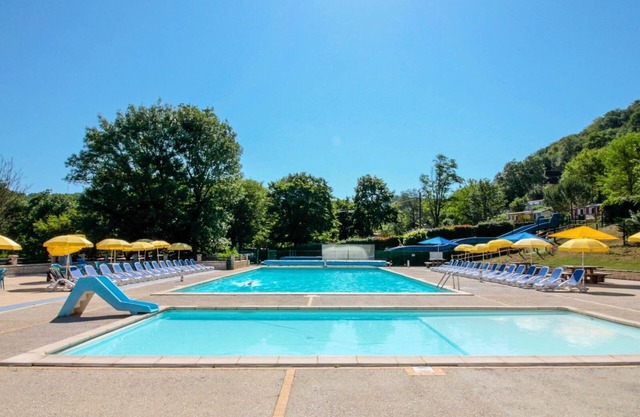 Camping La Draille - Chalet Souillac 3 habitaciones 6 personas