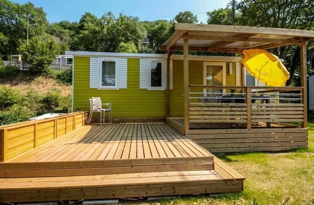 Camping La Draille - Casa móvil Sarlat la Caneda 4 habitaciones 6 personas