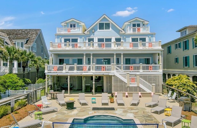 Can't Top This, 706 Ocean Boulevard|Oceanfront|Sleeps 25|Private Pool|Fantastic Amenities and Dec...