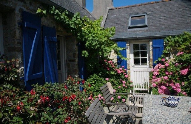 Cap de la Chevre, Kerdreux, romántica casa de piedra, a 7 minutos a pie del mar.