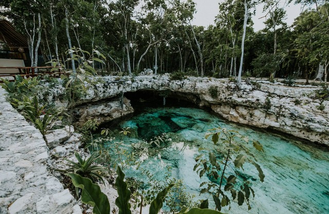 Casa Celosía K-NAJ con cenote