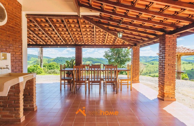 Casa de campo com piscina em Lindóia