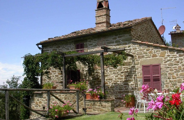 Alquiler de chalet en Toscana Casa Fontelunga con piscina privada