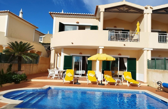 Casa Gemeas in Luz with ocean views, private pool - 10 mins walk to the beach