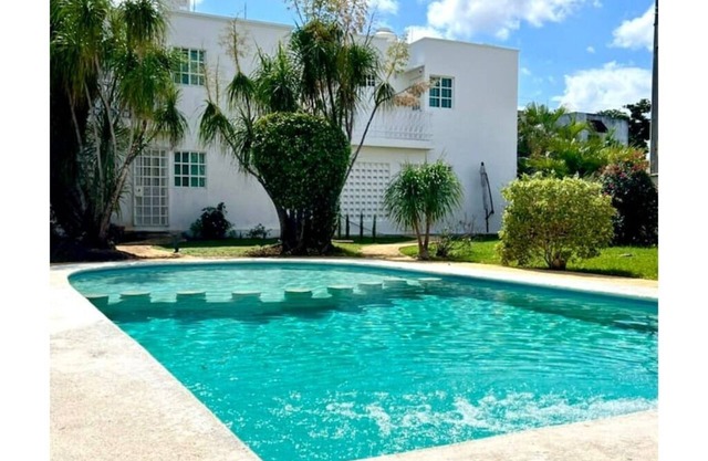 Casa Mar y Amor /alberca y jardín interior18PXS