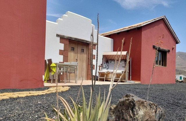 Villa Casagrande Sunset-Costa Calma Fuerteventura-Jacuzzi, Jardín, Vista Mar