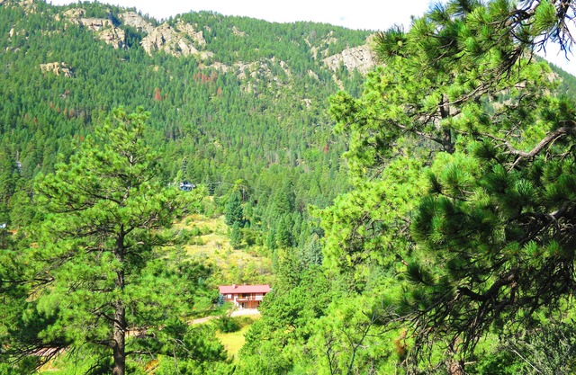 ROCKY MOUNTAIN RETIRO: Vistas espectaculares y un gran ubicación en Pike Bosque del Estado