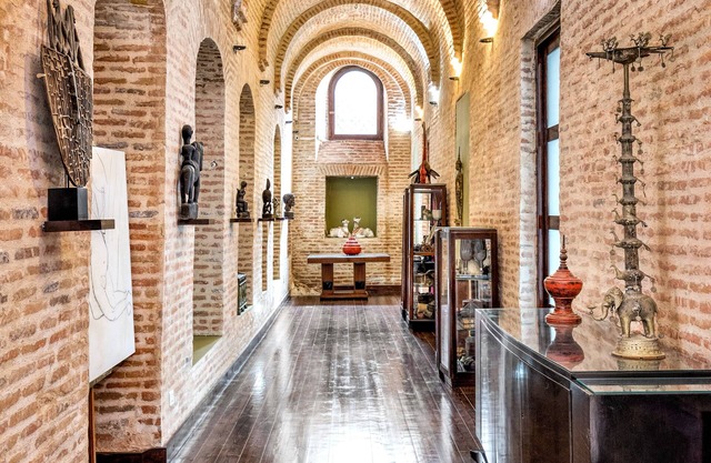 Castillo en el casco antiguo, sala de París