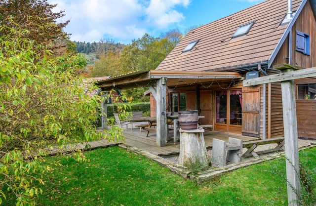 Chalet 'Myrtilles' con vistas a la montaña, terraza privada y Wi-Fi
