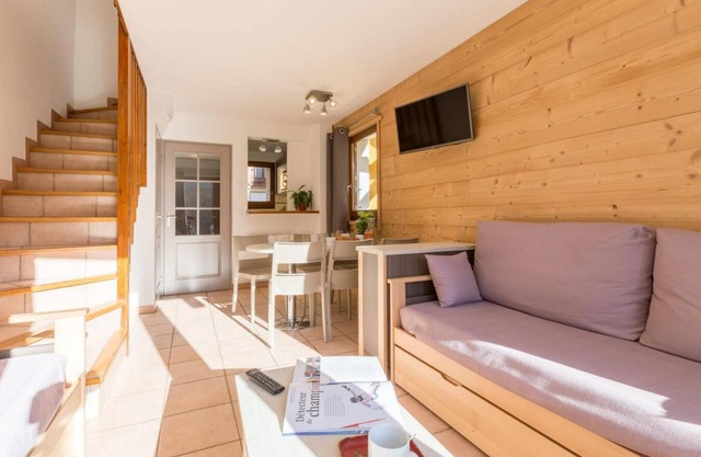 Chalet, a 300m de las pistas de esquí, terraza, parking, tv, 47m², Serre Chevalier