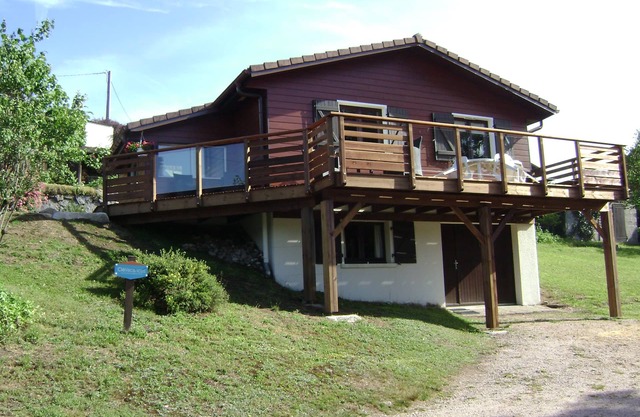 CHALET 4 PERS 2CH. GRAN VISTA A LA TERRAZA EN EL LAGO.