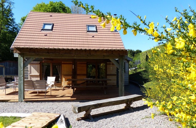 Chalet Bruyères en el Domaine de la Boiselière a los pies del Balón de Alsacia