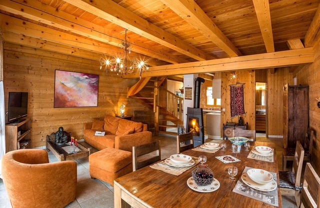 Chalet 6 pers con SPA, terraza sur, mascotas ok, cerca de pistas en St Michel de Chaillol