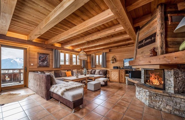 Chalet, fitness, sauna, balcón, chimenea o estufa a leña, parking, tv, 150m², Alpe d'Huez