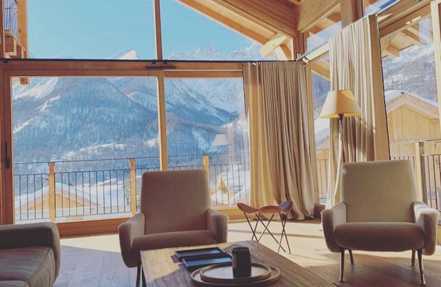 Chalet le Tabuc, Serre Chevalier espacioso, cálido y contemporáneo