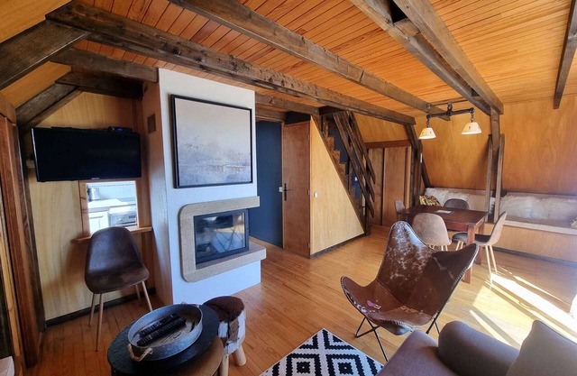Chalet equipado para 6 personas con chimenea y mascotas permitidas