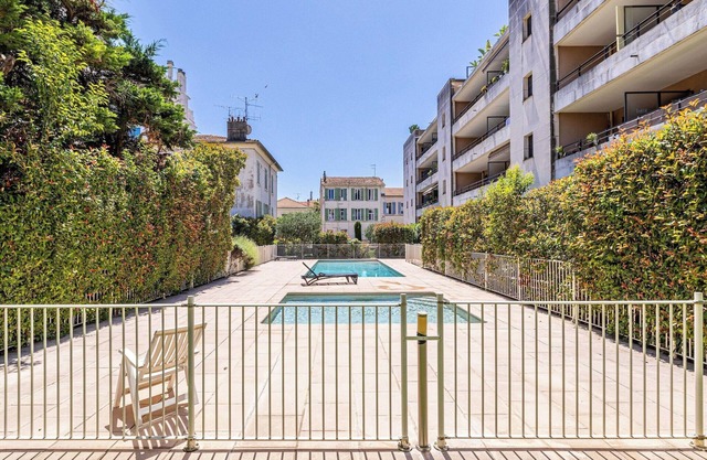 Encantador apartamento con balcón/piscina - 1HAB/2P - Cannes