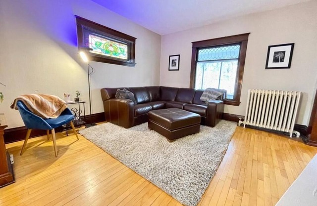 Charming 2 Bedroom apartment with WiFi, AC, Parking in Central Minneapolis