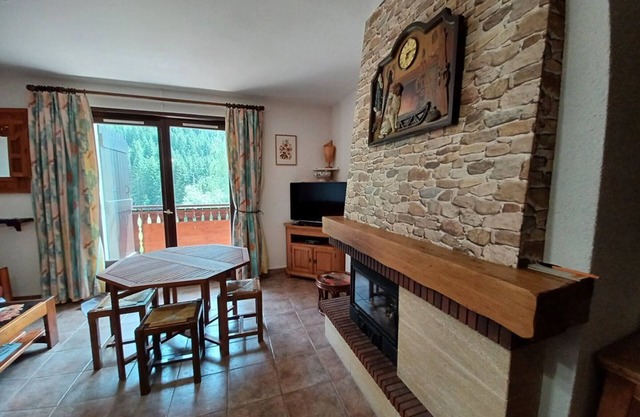 Encantador apartamento 2 piezas con balcón y parking en Col du Corbier