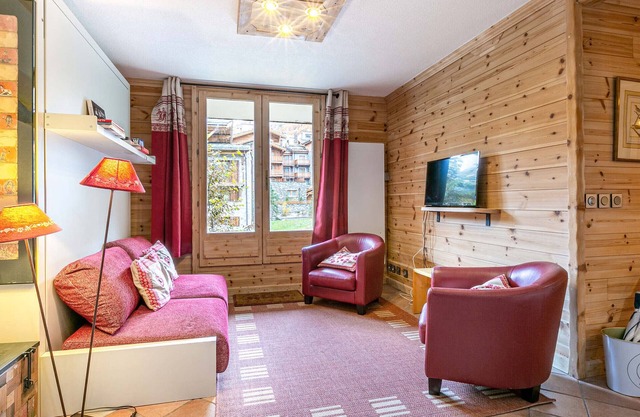 Apartamento cómodo y armonioso con estacionamiento en Val-d'Isère