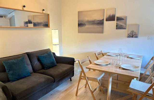 Apartamento acogedor cerca de pistas y lago en Les Gets