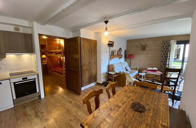 Apartamento con Multi Pass a 3€/día en Petit-Châtel, cerca de telesilla y centro, con WIFI y parking
