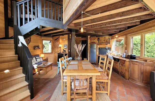 Chalet encantador para 6 personas en la Ruta des Chavannes, Les Gets