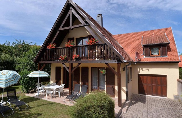 Encantadora casa en Riquewihr con jardín y aparcamiento privado