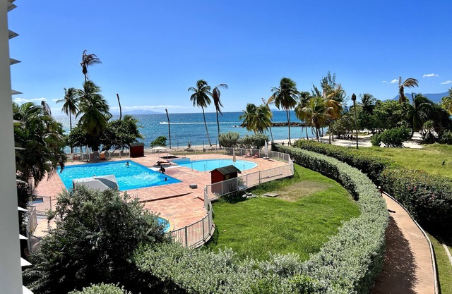 Duplex 53 m2 sea view, beach and swimming pool access
