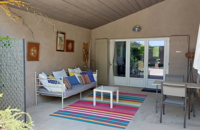Gîte Ventoux-Estudio-Superior-Habitación con desagüe-Vista al campo