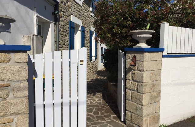 Encantadora y espaciosa casa, a 200 m de la playa y del puerto de Guilvinec, con todas las comodidades