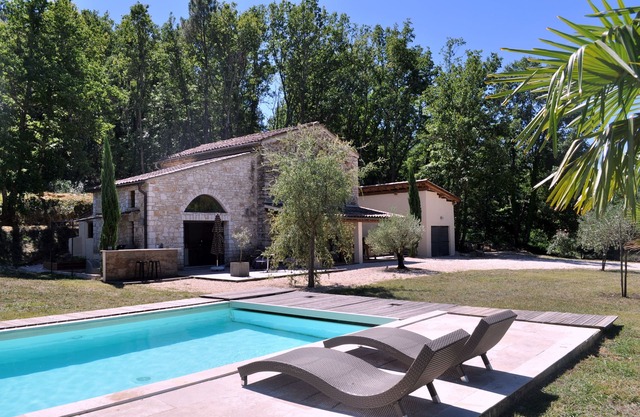 Encantadora casa de piedra, 4 habitaciones, piscina privada sin vis-à-vis