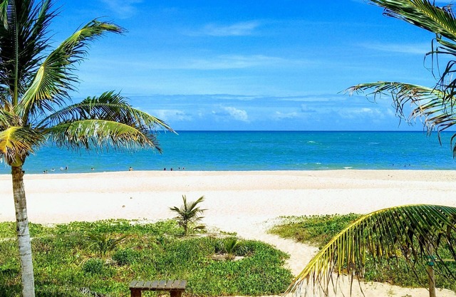 Hermosa casa de playa en Itacimirim