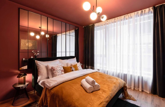 Chill at our luxurious apartment in the beating heart of modern Prague